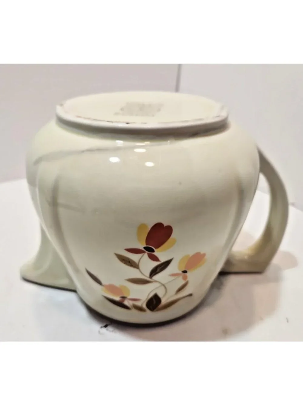 Vtg  Hall's Autumn Leaf  Small Coffee Pot No Lid Mary Dunbar